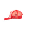 Red Merrowed Edge Patch Hat