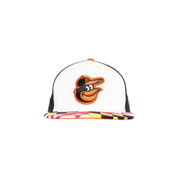 Orioles 3D Embroidery with Screen Printed Bill Hat
